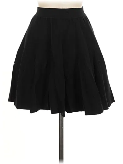Pre-owned Assorted Brands Formal Skirt In Black