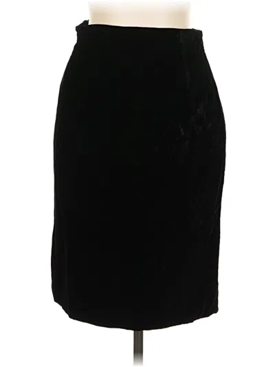 Pre-owned Assorted Brands Formal Skirt In Black