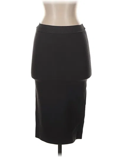 Pre-owned Assorted Brands Formal Skirt In Black
