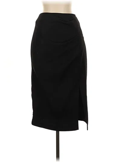 Pre-owned Assorted Brands Formal Skirt In Black