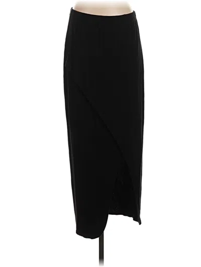 Pre-owned Assorted Brands Formal Skirt In Black