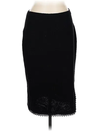 Pre-owned Assorted Brands Formal Skirt In Black