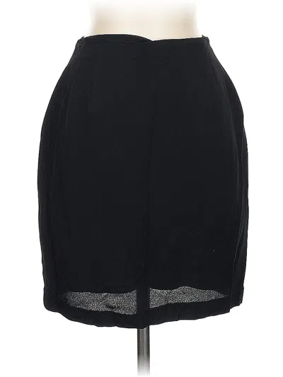 Pre-owned Assorted Brands Formal Skirt In Black