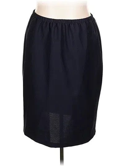Pre-owned Assorted Brands Formal Skirt In Black