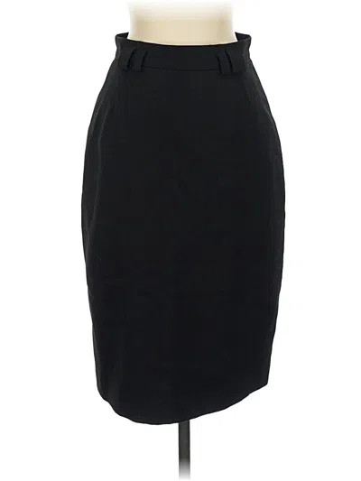 Pre-owned Assorted Brands Formal Skirt In Black