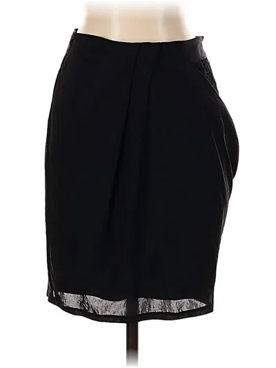 Pre-owned Assorted Brands Formal Skirt In Black
