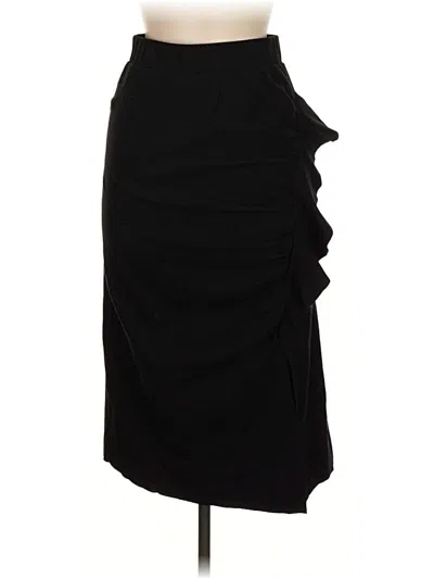 Pre-owned Assorted Brands Formal Skirt In Black