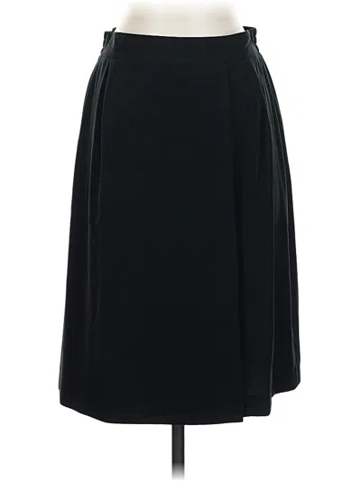 Pre-owned Assorted Brands Formal Skirt In Black