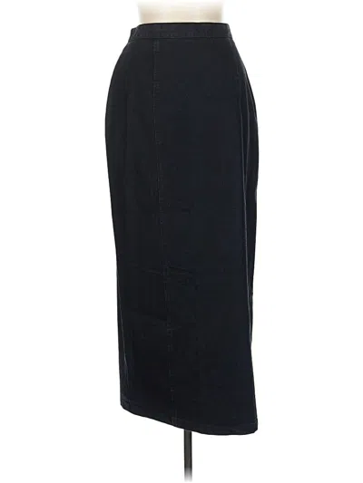 Pre-owned Assorted Brands Formal Skirt In Black