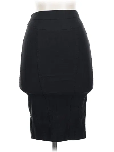 Pre-owned Assorted Brands Formal Skirt In Black