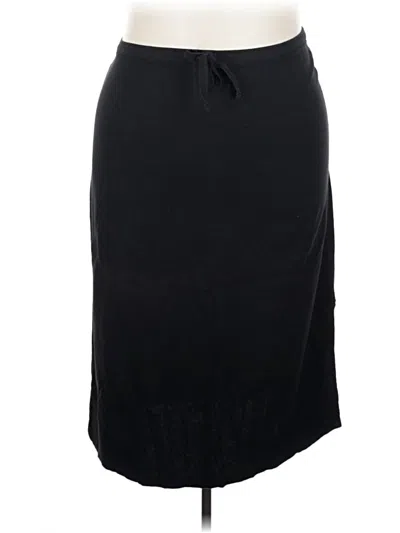 Pre-owned Assorted Brands Formal Skirt In Black