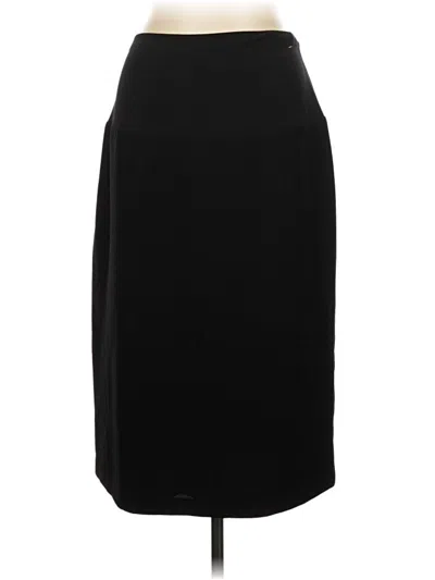 Pre-owned Assorted Brands Formal Skirt In Black