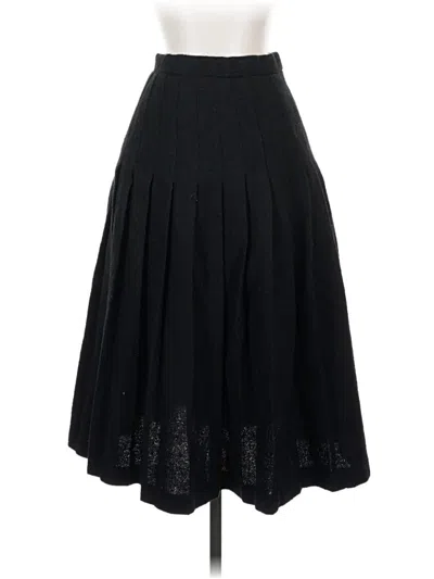 Pre-owned Assorted Brands Formal Skirt In Black