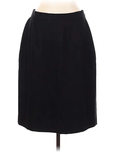 Pre-owned Assorted Brands Formal Skirt In Black