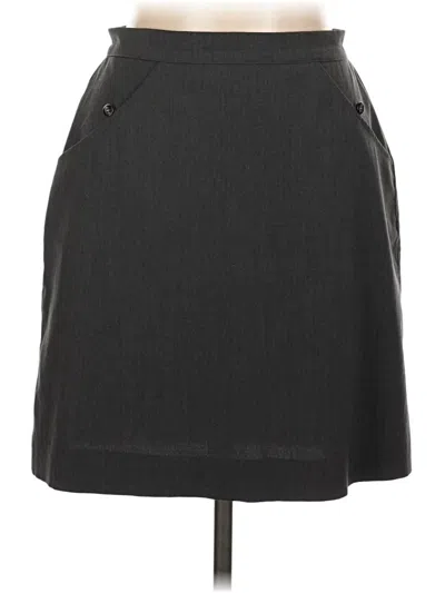 Pre-owned Assorted Brands Formal Skirt In Black