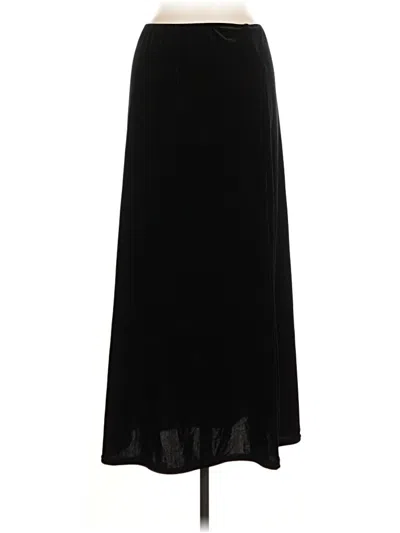 Pre-owned Assorted Brands Formal Skirt In Black