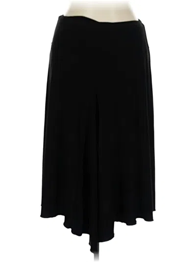 Pre-owned Assorted Brands Formal Skirt In Black