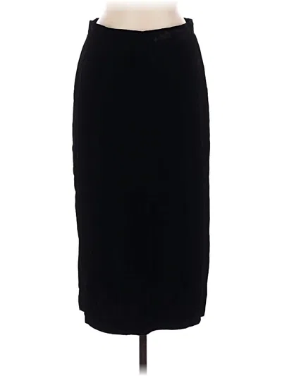 Pre-owned Assorted Brands Formal Skirt In Black