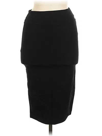 Pre-owned Assorted Brands Formal Skirt In Black