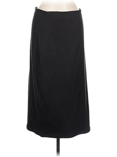 Pre-owned Assorted Brands Formal Skirt In Black
