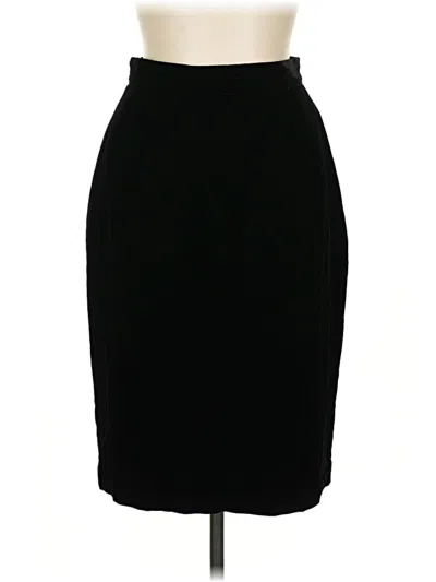 Pre-owned Assorted Brands Formal Skirt In Black