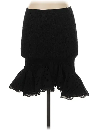 Pre-owned Assorted Brands Formal Skirt In Black