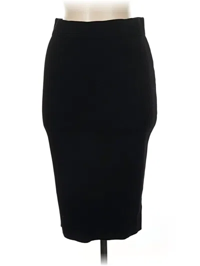 Pre-owned Assorted Brands Formal Skirt In Black