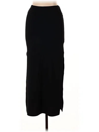 Pre-owned Assorted Brands Formal Skirt In Black