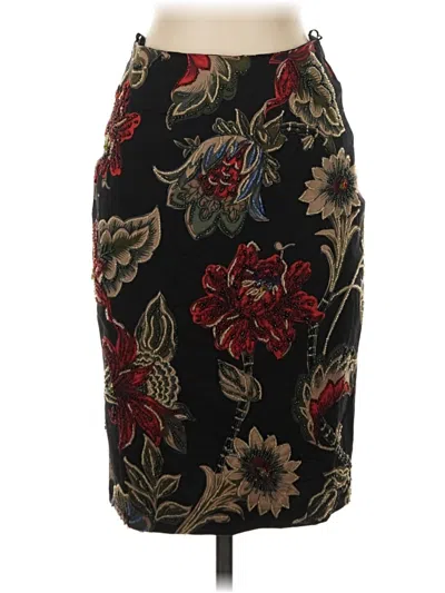 Pre-owned Assorted Brands Formal Skirt In Black