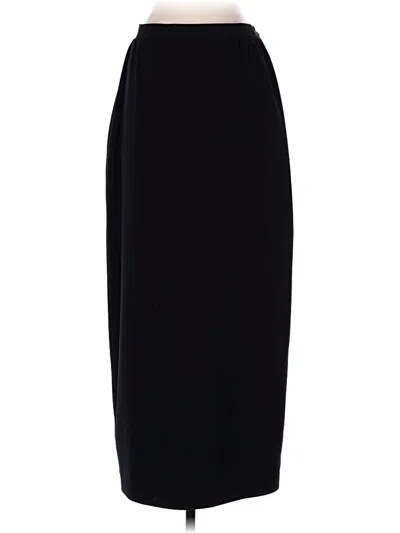 Pre-owned Assorted Brands Formal Skirt In Black