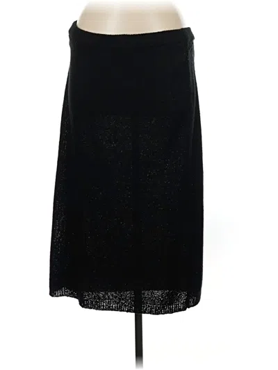 Pre-owned Assorted Brands Formal Skirt In Black