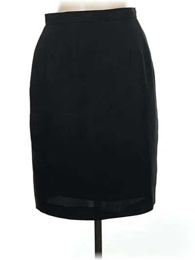 Pre-owned Assorted Brands Formal Skirt In Black