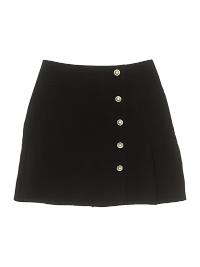 Pre-owned Assorted Brands Formal Skirt In Black