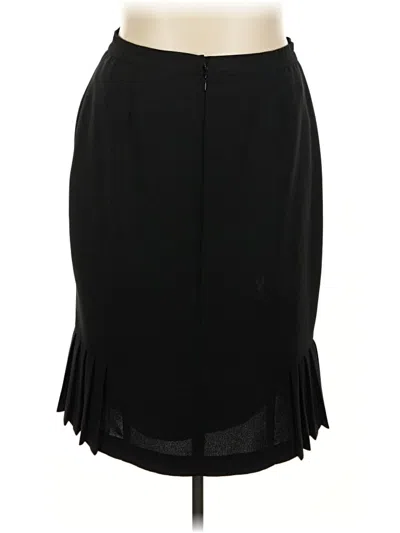 Pre-owned Assorted Brands Formal Skirt In Black