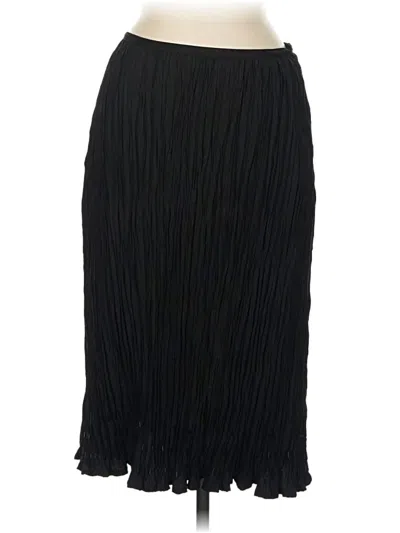 Pre-owned Assorted Brands Formal Skirt In Black