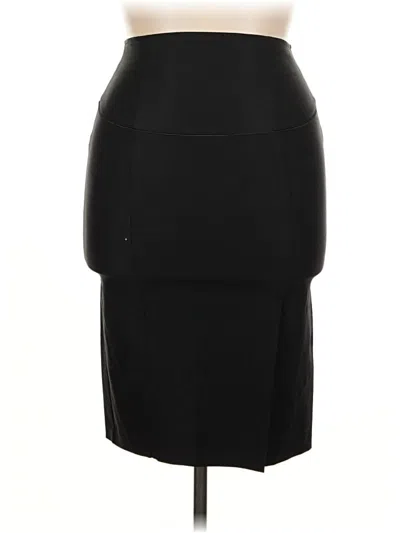 Pre-owned Assorted Brands Formal Skirt In Black