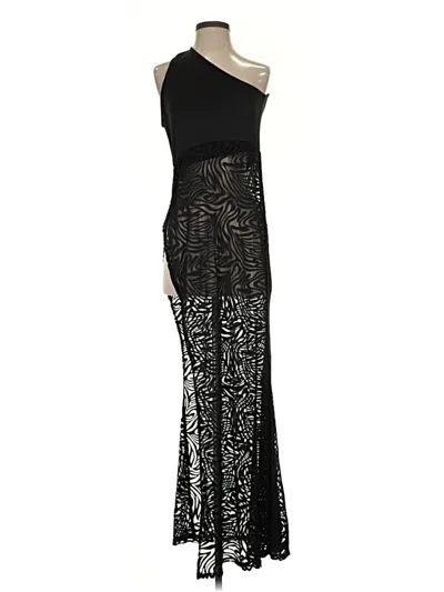Pre-owned Assorted Brands Formal Skirt In Black