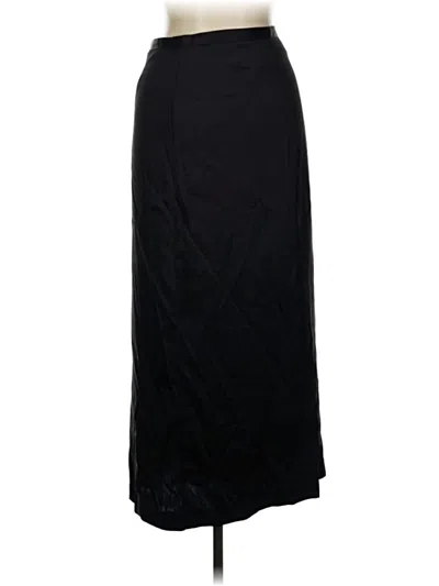 Pre-owned Assorted Brands Formal Skirt In Black