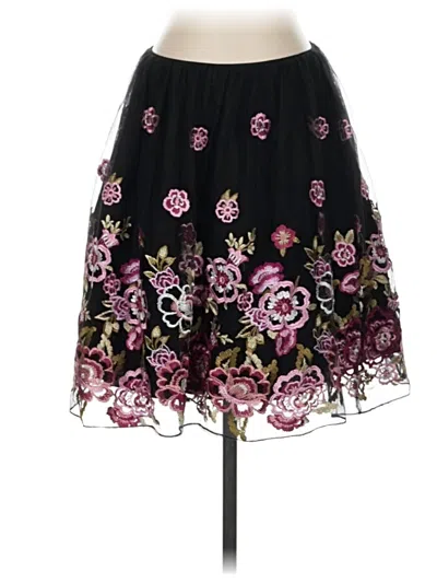 Pre-owned Assorted Brands Formal Skirt In Black