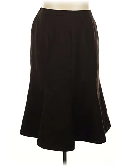 Pre-owned Assorted Brands Formal Skirt In Black