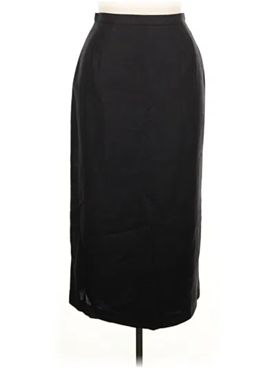 Pre-owned Assorted Brands Formal Skirt In Black