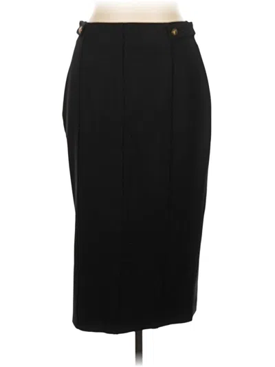 Pre-owned Assorted Brands Formal Skirt In Black