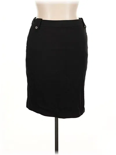 Pre-owned Assorted Brands Formal Skirt In Black