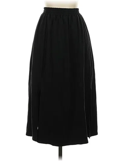Pre-owned Assorted Brands Formal Skirt In Black