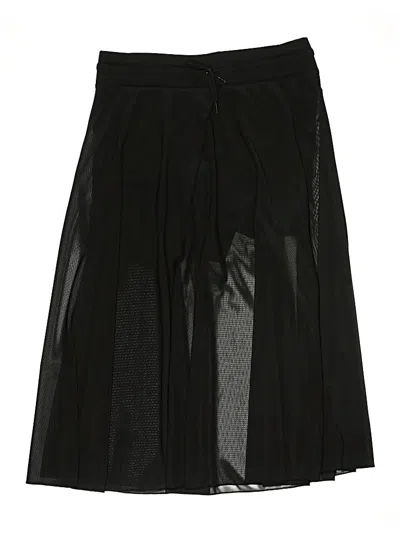 Pre-owned Assorted Brands Formal Skirt In Black