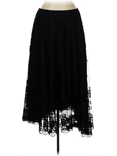 Pre-owned Assorted Brands Formal Skirt In Black
