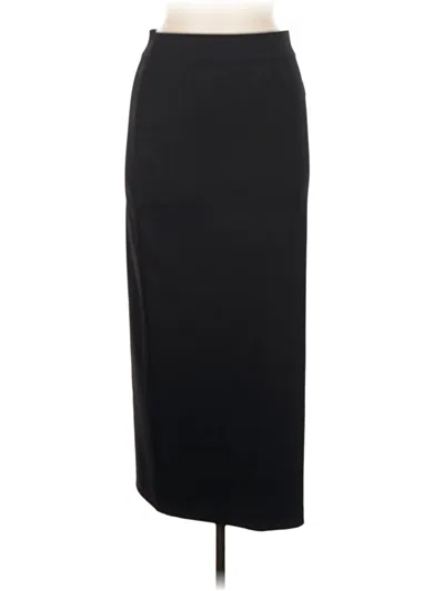 Pre-owned Assorted Brands Formal Skirt In Black