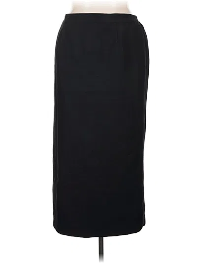 Pre-owned Assorted Brands Formal Skirt In Black
