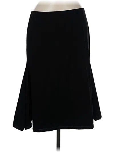 Pre-owned Assorted Brands Formal Skirt In Black