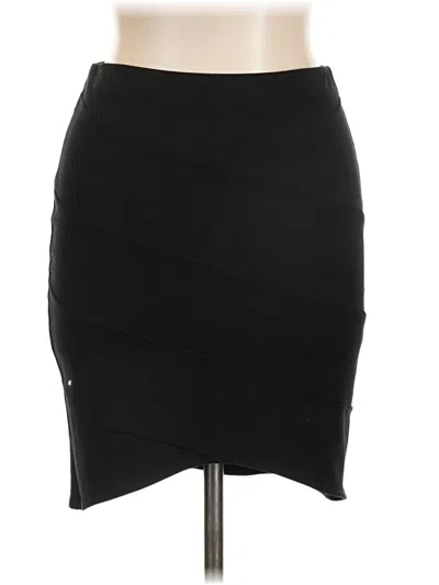 Pre-owned Assorted Brands Formal Skirt In Black